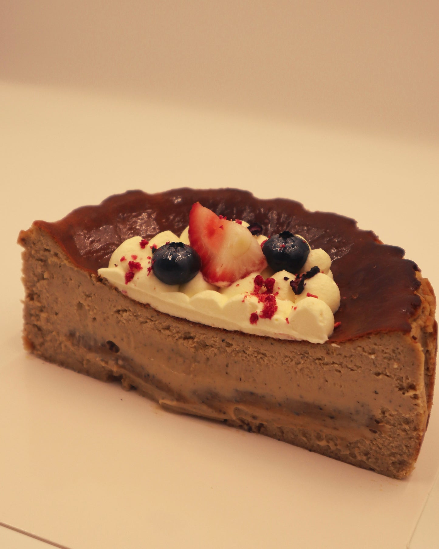Earl Grey Basque Cheesecake