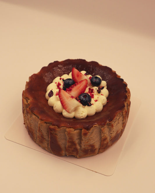 Earl Grey Basque Cheesecake